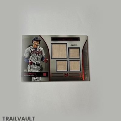 2024 Topps Museum Collection Sean Murphy Primary Pieces Quad Bat Relic 5/10