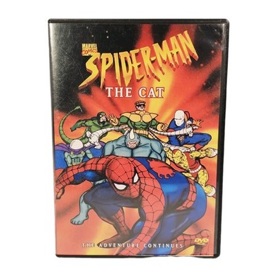 Spiderman The Cat Plus The Black Cat The Adventure Continues DVD 
