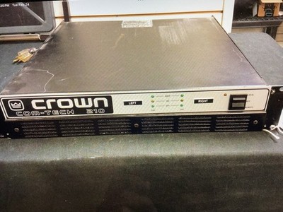Crown Com-Tech 210 Power Amplifier
