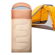 Backpacking Sleeping Bag Lightweight Windproof Portable Camping Gear Adults