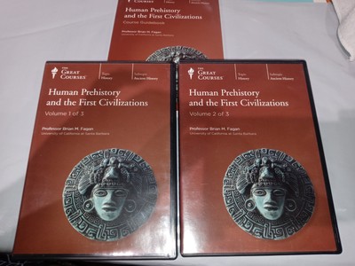 Human Prehistory and the First Civilizations by Brian M. Fagan ( CD, Book) 1-2