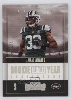 2017 Panini Contenders Rookie of the Year Silver /199 Jamal Adams #RY-29 RC 17xm