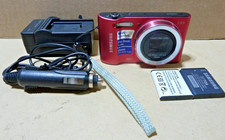 Samsung WB30F Red 3" Screen 10x Optical Zoom Built-In Flash WiFi Digital Camera