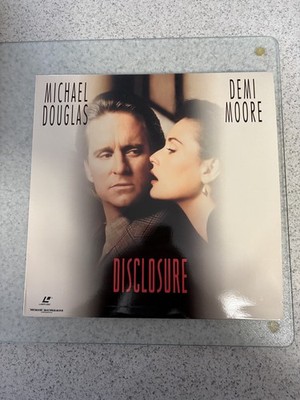 Disclosure LaserDisc 1994 Thriller Widescreen Michael Douglas Demi Moore Warner