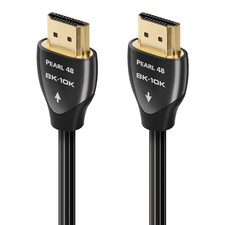AudioQuest Pearl 48 2.1 HDMI Cable - 8K/10K Ultra HD, Gaming, High-Speed, 48Gbps