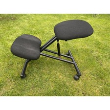Ergonomic Kneeling Chair Orthopaedic Posture Office Seat Black