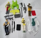 S-478 VINTAGE 1990'S HASBRO GI JOE FIGURES CYBER VIPER DHALSIM JOHNNY CAGE ETC