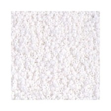 Miyuki 15-90402/15-402 Seed Beads 15/0 Opaque White 8.2g