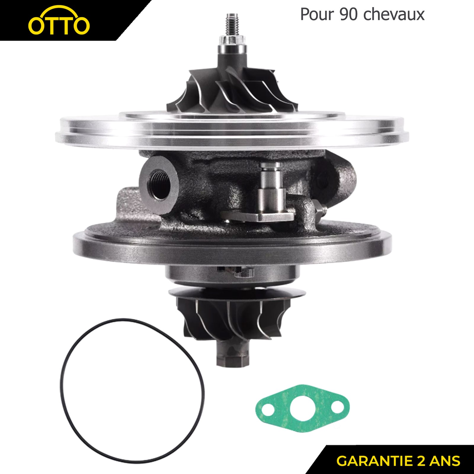 CHRA turbo pour Ford Focus 1.6 TDCI et Mazda 3 en acier forgé