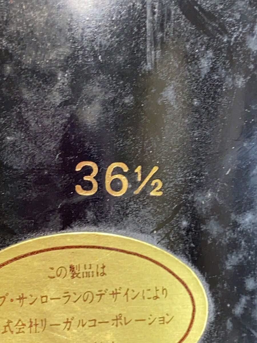 Yves Saint Laurent Pumps 36.5 Blk Suede 6755 Jlt18 thumbnail 5