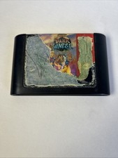 Pirates of Dark Water (Sega Genesis 1994) Sunsoft Label Damage Authentic