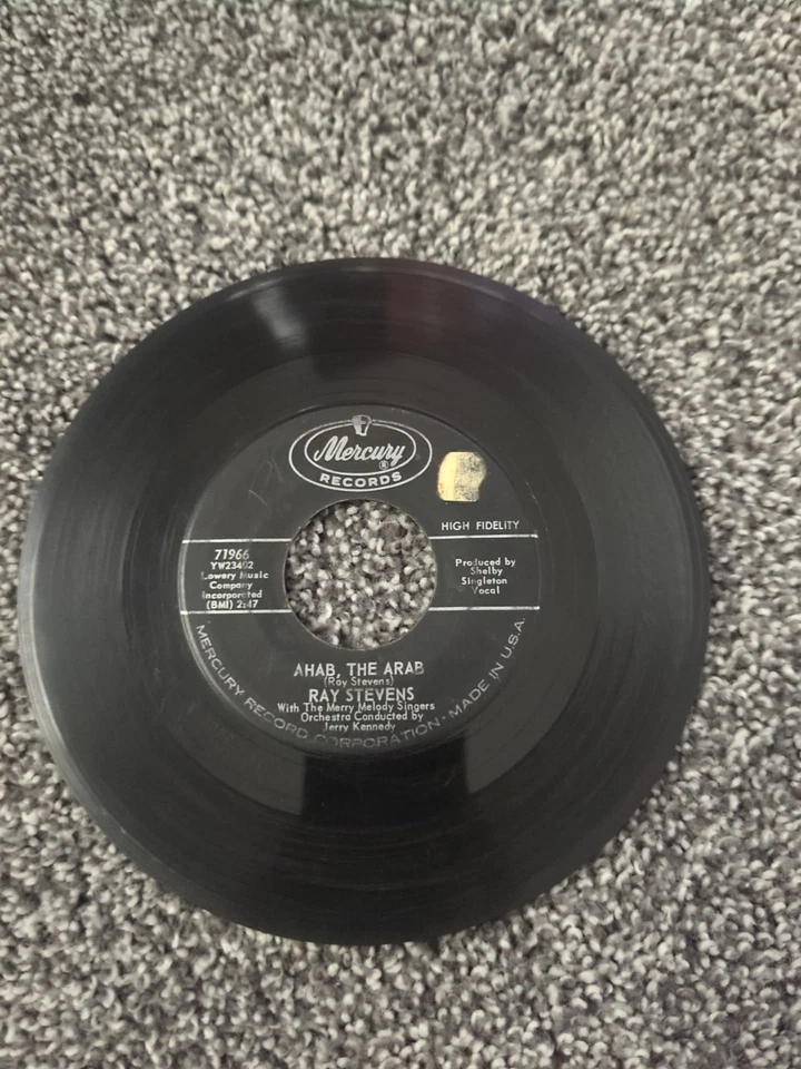 Ray Stevens "Ahab, The Arab / It's Been So Long" 1962 71966 7" Record (A5A25) - Image 3 of 3
