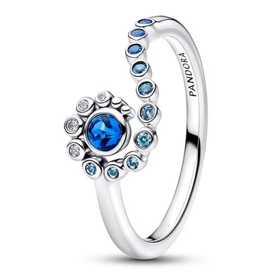 PANDORA Schmuck Damenring Disney Vaiana (Moana) Ozeanwelle Silber 194641C01 - Bild 1 von 4