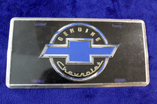 Genuine Chevrolet Bowtie Promo Front License Plate Accessory Truck Corvette Gm