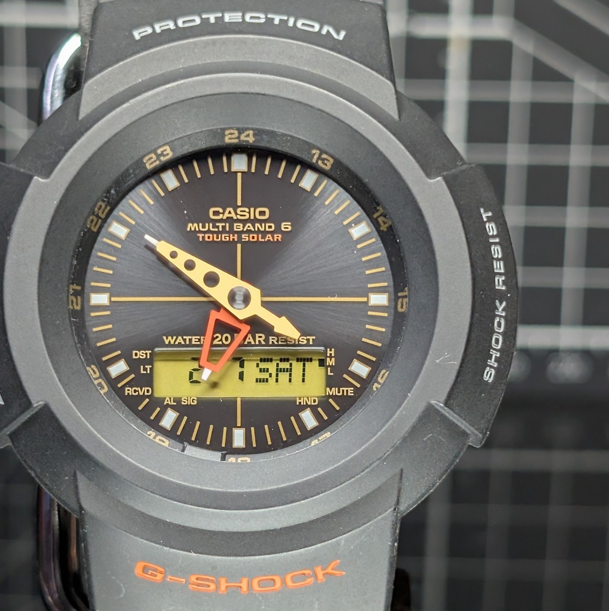 Casio G-Shock UNITED ARROWS AWG-M520 Solar Multiband Analog Digi