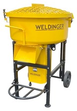 Baustoff-Mischer 120 compact - 120 Liter - Zwangsmischer Profiger&auml;t - WELDINGER