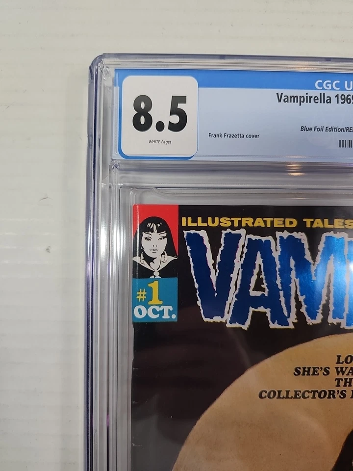 Vampirella #1 (Commemorative Foil Editions) 2001. Lmt To 100. Cgc 8.5 Lot 958 - Image 4 of 4