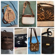 Lot of 7 Handbags Various Brands - All Excell...