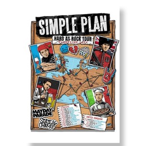 Simple Plan Poster | eBay