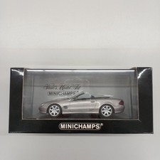 MINICHAMPS 1/43 MERCEDES BENZ SL CLASS CUBANITSILBER SCALE Collectables 17+