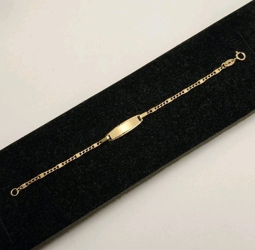 Pulsera oro 18k 750 mls. Para Bebé. 13,5 Cm. 1,15 Gramos - Bild 2 von 5