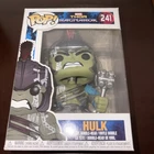 Funko Pop! Vinyl: Marvel Thor Ragnarok Hulk Figure #241 NEW SEE PICTURES