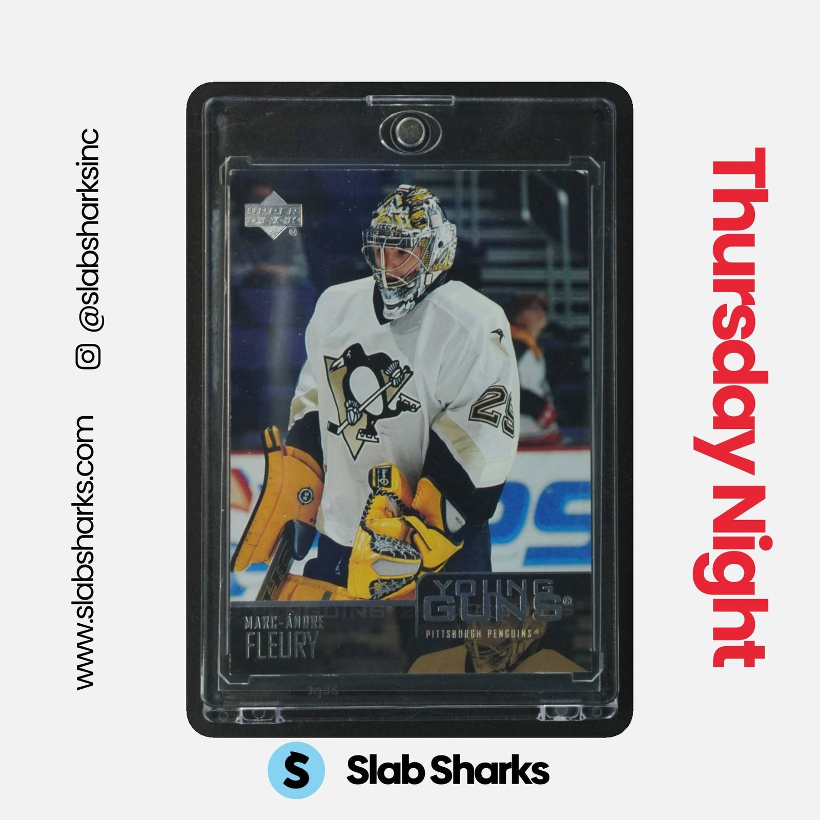 2003 UPPER DECK #234 MARC-ANDRE FLEURY YOUNG GUNS RC ROOKIE