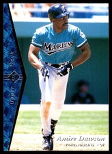 Andre Dawson 1995 SP #56 Florida Marlins MLB READ FREE SHIPPING AutographDen