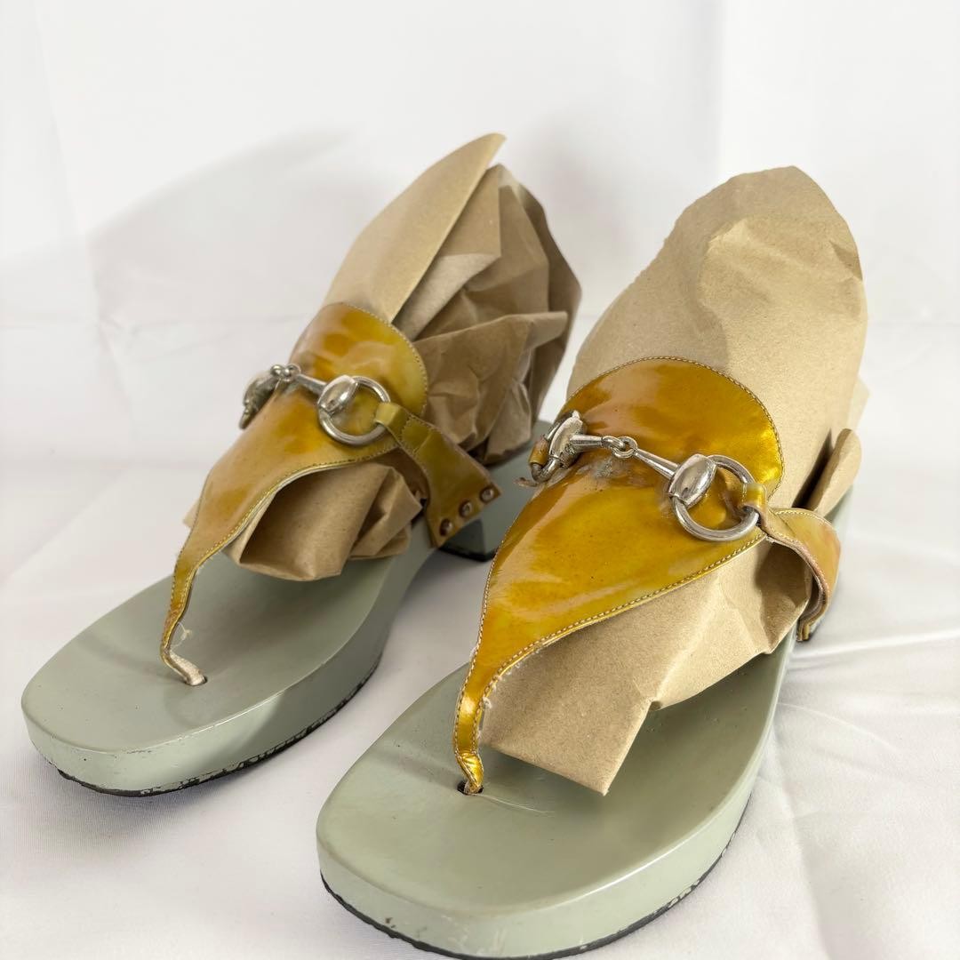 Gucci Horsebit Thong Sandals Leather Size 35 US About5 For Women thumbnail 19
