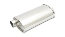 Vibrant Performance Vibrant 1107 Oval Stainless Steel Muffler