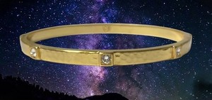 Authentic Brighton Bangle CELESTIAL HORIZON NWT Gold Plated List $88 Rare Find!
