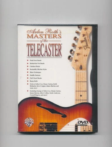 ARLEN ROTH'S MASTERS OF THE TELECASTER GUITAR DVD 