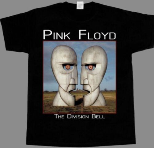 CAMISETA NEGRA NUEVA PINK FLOYD THE DIVISION BELL DAVID GILMOUR - Imagen 2 de 7