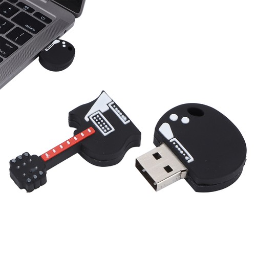 Bass Guitar Cute USB Flash Drive Portable Data Transfer USB Stick Gift Acces NDE - Photo 4/12