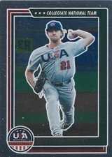 2022 Panini USA Baseball Stars & Stripes Cole Kirschsieper #46 Rookie Card RC +