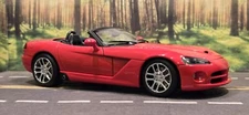 1/18 AUTOart 2003 Dodge Viper SRT-10 Prototype Red Diecast **READ**