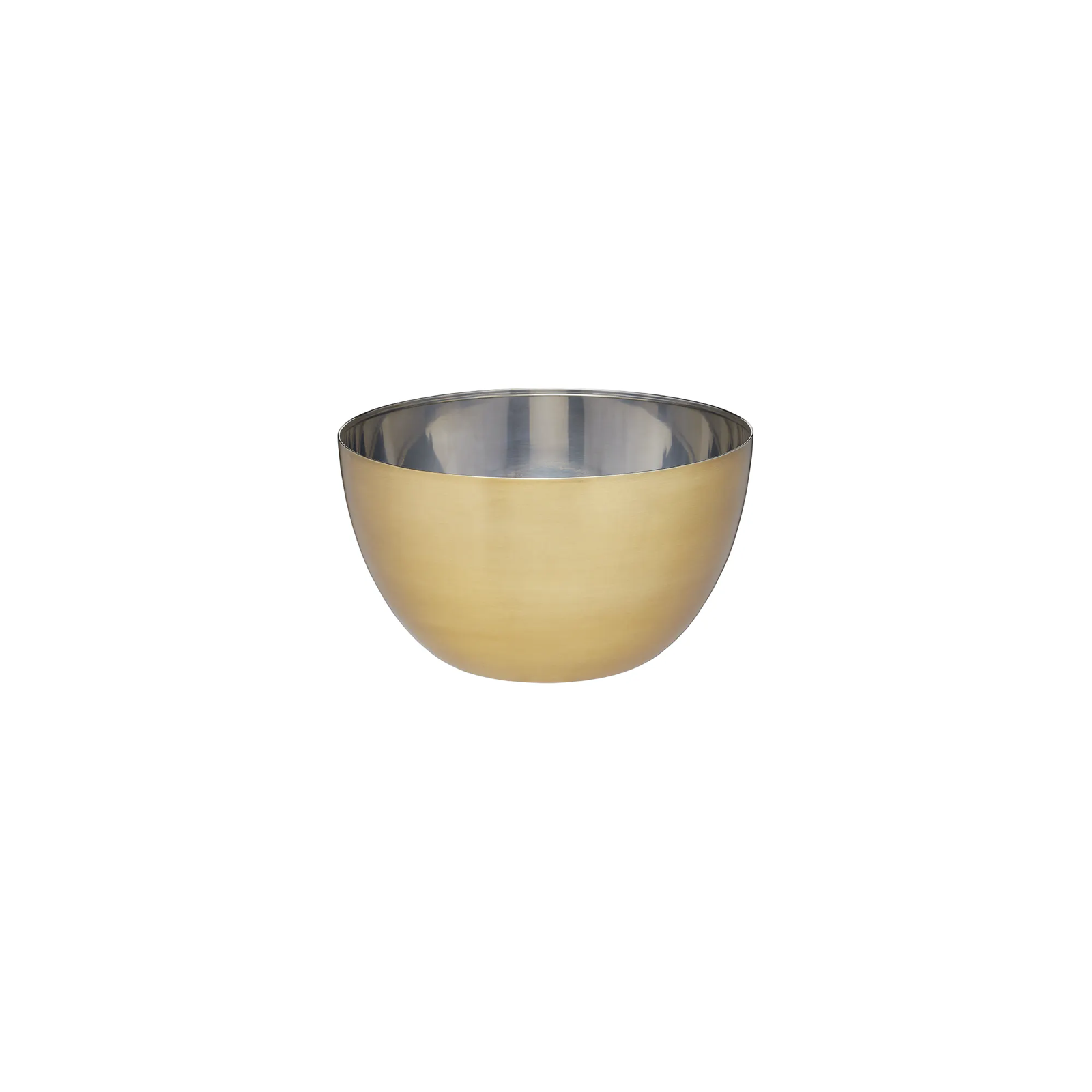 MASTERCLASS STAINLESS STEEL BRASS FINISH MIXING BOWL- 24CM