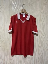 1980s 1990s UHLSPORT FOOTBALL SHIRT SOCCER JERSEY sz L MEN RED #11