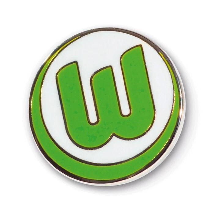 Pin Anstecker VfL Wolfsburg Logo - 1.5 x 2.5 cm - Bild 1 von 1