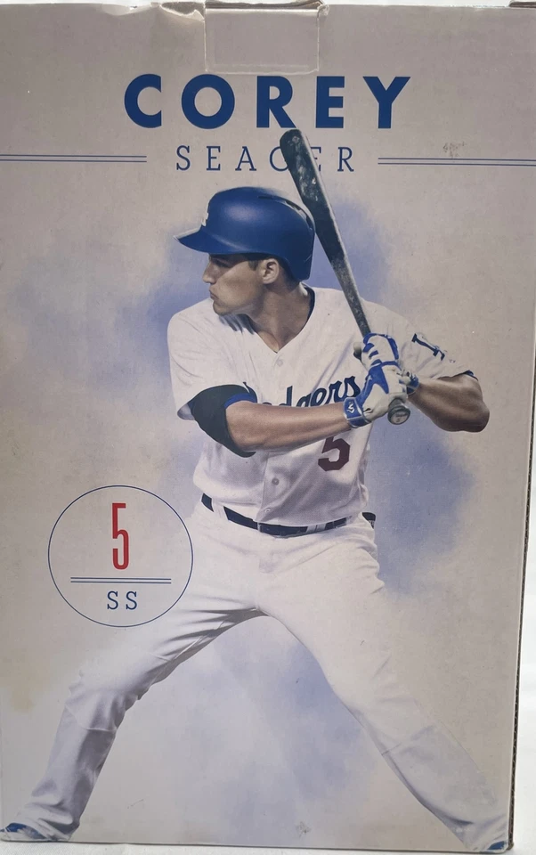 Dodgers Corey Seager Bobblehead 2016 #9 de 10 en caja original Foto 4 de 4