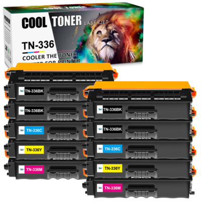 TN336 Toner Compatible With Brother HL-L8350CDW MFC-L8850CDW L8600CDW Lot