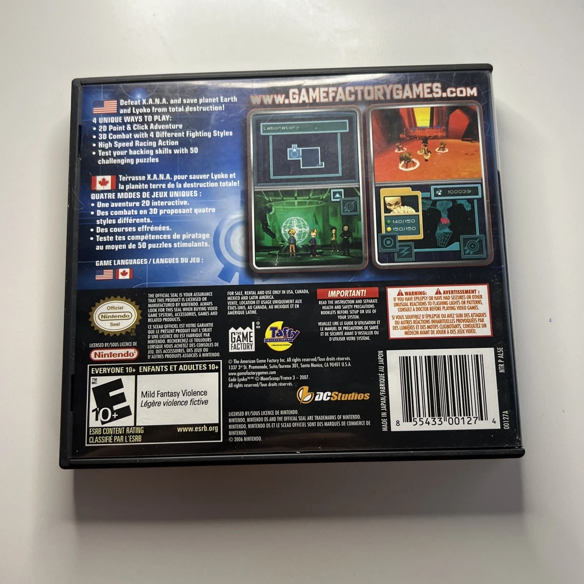 Code lyoko nintendo switch deals
