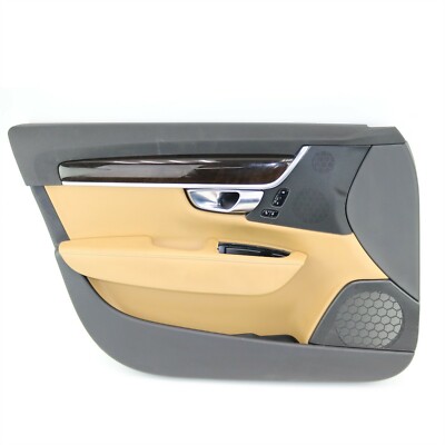 Volvo Charcoal/Amber #RA20 Front Left Door Trim Panel for S90 2018