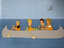 Beavis and Butthead animation cel production art vintage cartoons MTV BG  I8