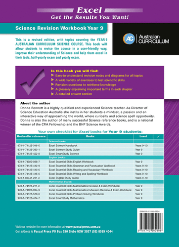 Excel Essential Skills - Science Revision Workbook Year 9 - Picture 12 of 12