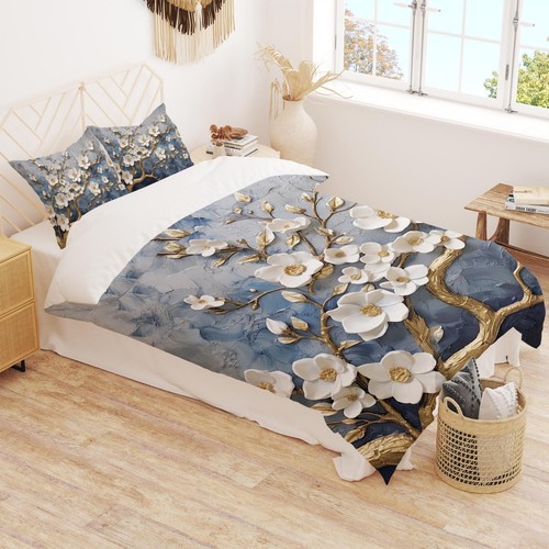 3D Kingfisher Flower 035 Uta Naumann Bedding Bed Pillowcases Quilt