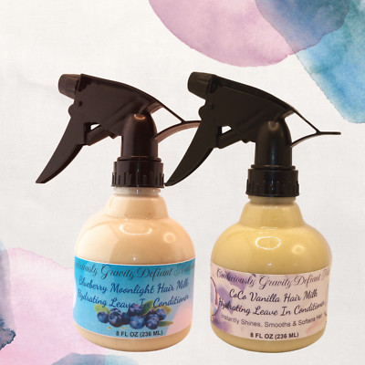Hair Milk Leave In Conditioner Bundle Set - Anti-frizz, Hydrate, Softens & Shine