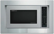 RK94S30F 30 In. Built-In Microwave Oven Trim Kit, Stainless Steel
