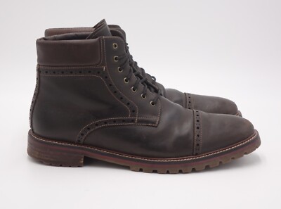 Size 13 - Warfield & Grand Presidio Leather Cap Round Toe  display picture 1
