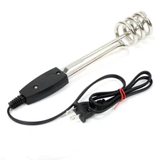 110v 1000w Portable Electric Immersion  Water Heater Mug Bucket Boiler Element